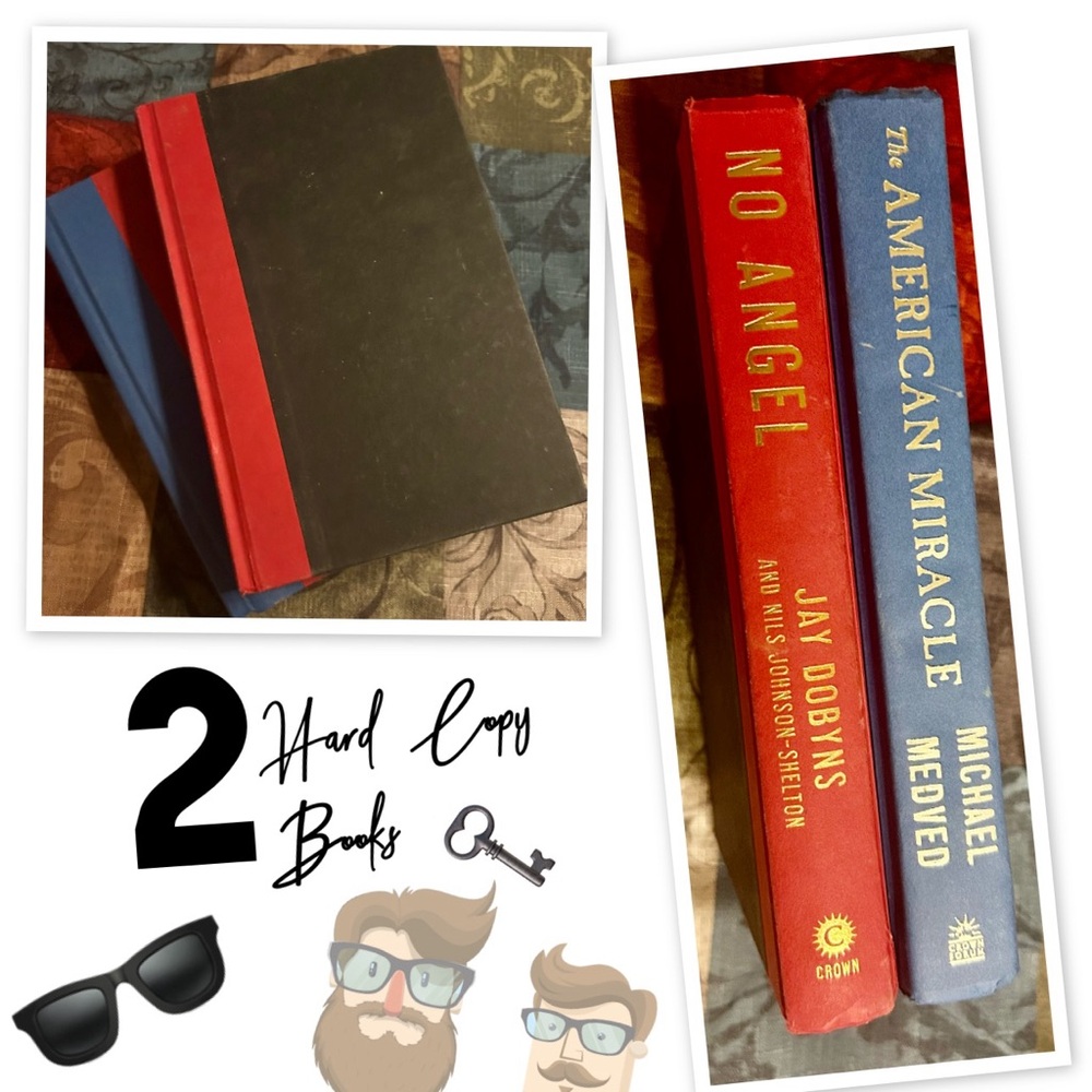 2 Best Seller Hardcover Books